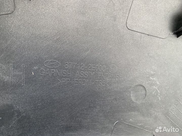 Молдинг накладка правого крыла Tucson JM