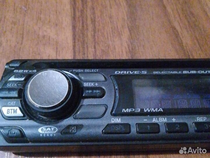 Панель управления магнитофона