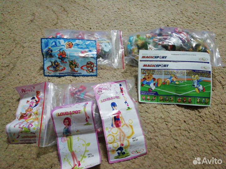 Киндер серии и единички