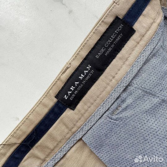 Светлые брюки Zara man