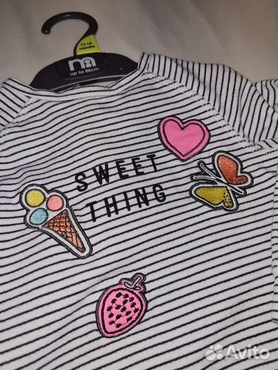 Новая кофточка на девочку 86 см