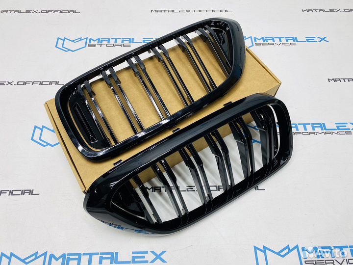 Решетка радиатора BMW G32 6GT, М стиль, глянец