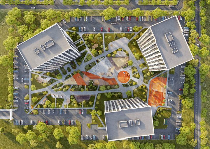 2-к. квартира, 53,6 м², 23/25 эт.