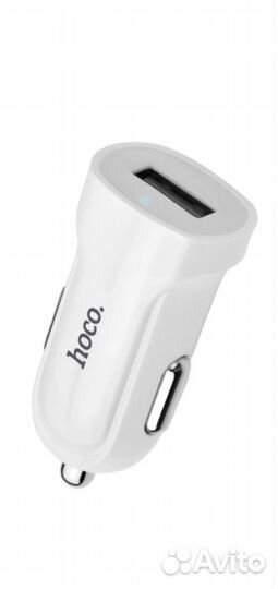 Автомобильное з/у hoco 1,5 A + провод micro usb
