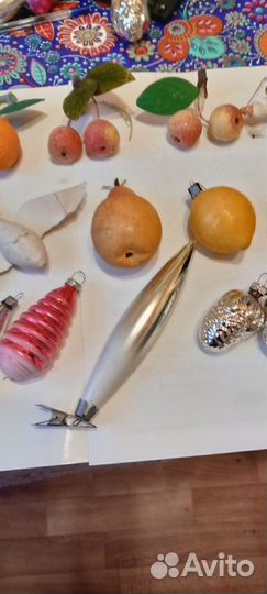 Елочные игрушки СССР одним лотом