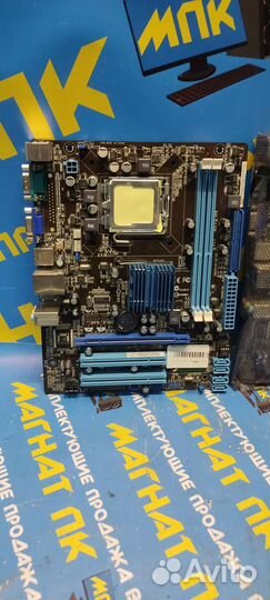 Материнская плата s775 DDR Asus P5G41T-M