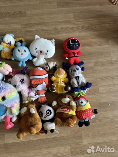 Мягкие игрушки пакетом