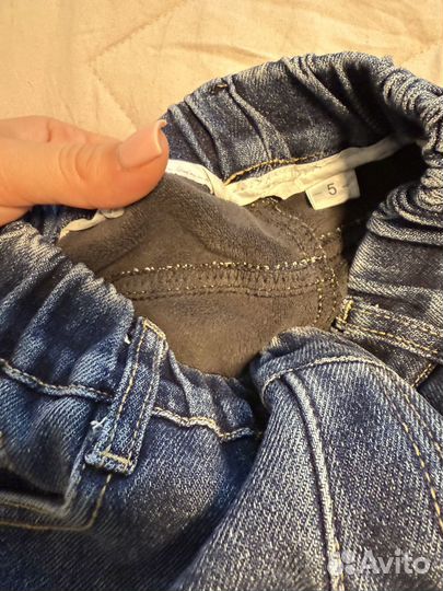 Джинсы на мальчика 128