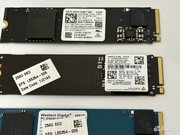 SSD M2 NVMe 512gb, 256gb