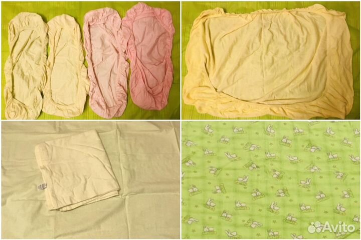 Разные простыни Mothercare для кроватки /коляски