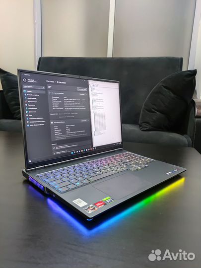 Новый Lenovo Legion 7 RTX 3080 R9-5900HX в наличии