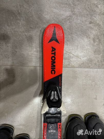 Горные лыжи и ботинки детские