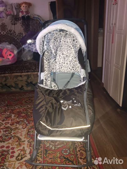 Коляска санки