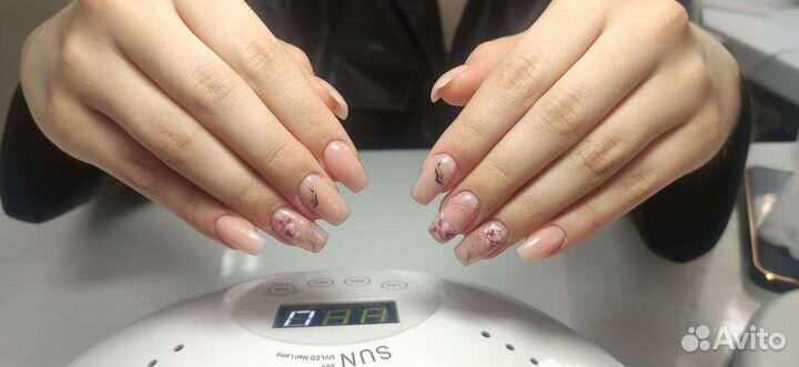 Маникюр, педикюр, гель-лак, наращивание