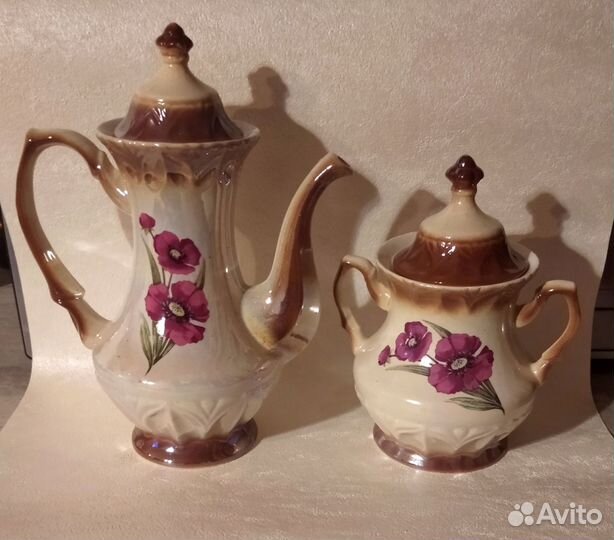 Чайник (кофейник). Сахарница