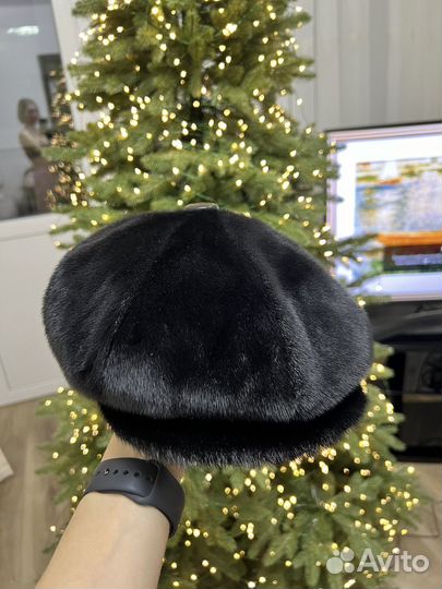 Меховая мужская кепка