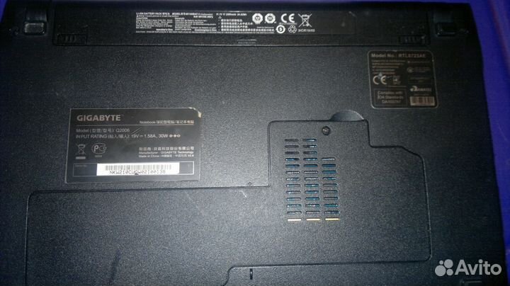 Нетбук Gigabyte Q2006