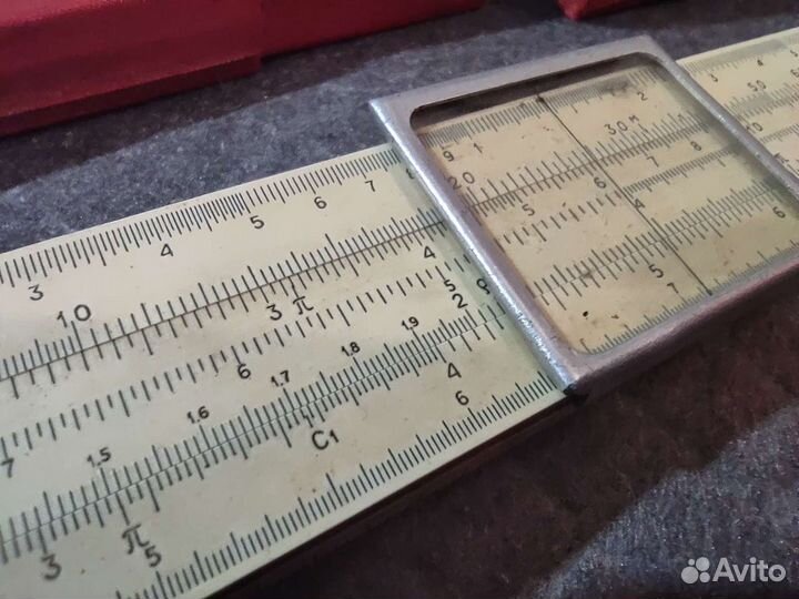 Линейка логарифмическая СССР