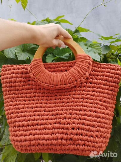 Сумка женская ручная работа вязанная