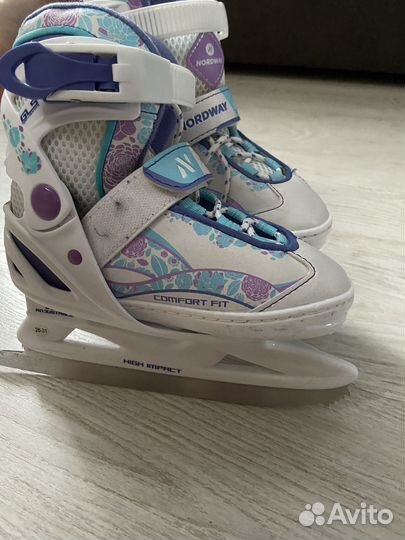 Коньки раздвижные 26-31