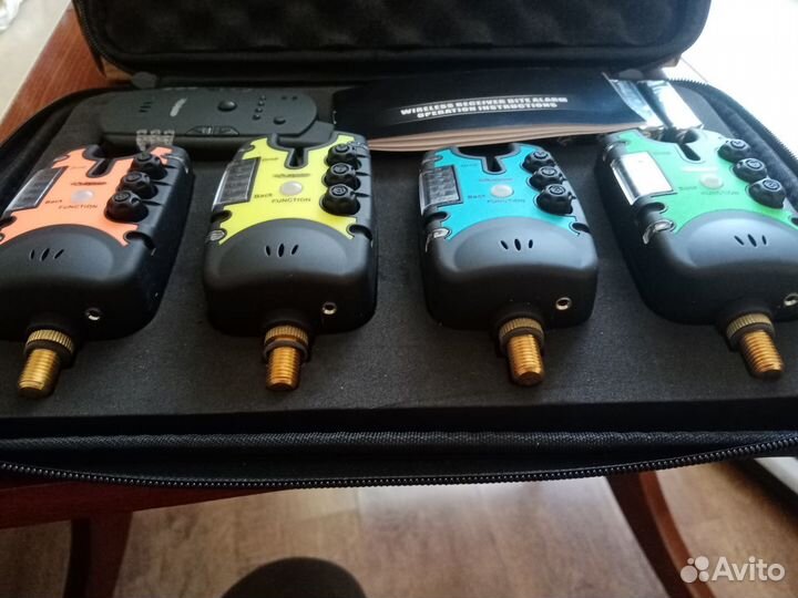 Сигнализаторы поклевки 4+1 с пейджером