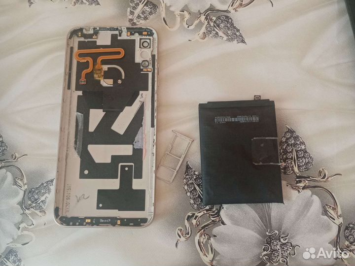 Крышка лоток для сим и батарейка для хонор 8а