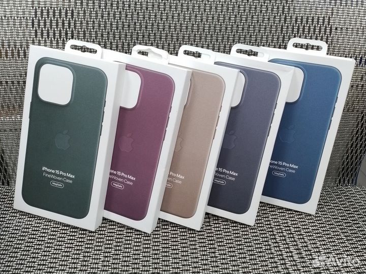Чехол FineWoven для iPhone 15 pro max