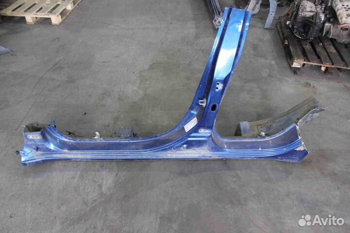 Порог левый железо Mitsubishi Lancer (Митсубиси Ла