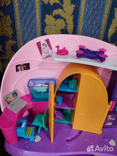 Комната Polly Pocket с аксессуарами, оригинал