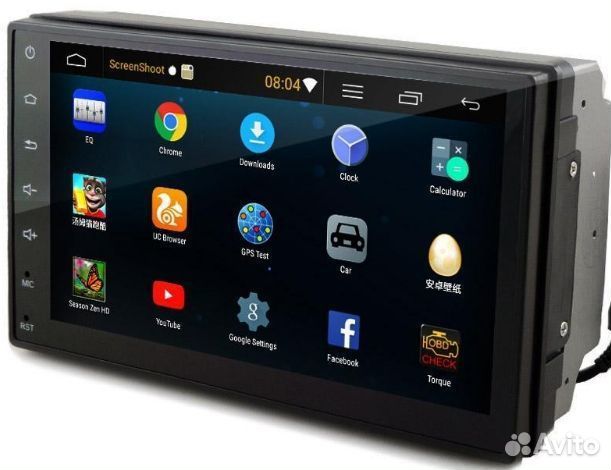 Автомагнитола A7v1, 2DIN, 1/16GB на Android, 7 дюй