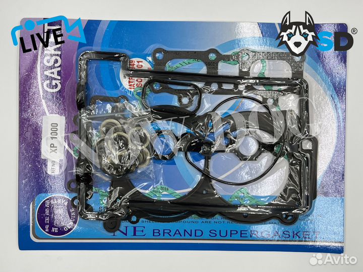 Верхний комплект прокладок на Polaris RZR 1000 XP