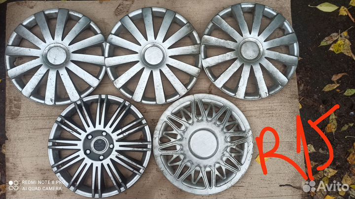 Колпаки на колеса поштучно разный радиус