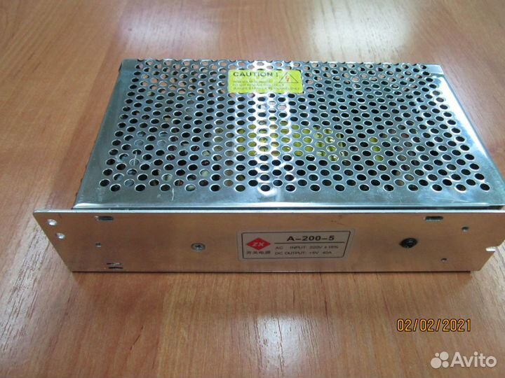 Блок питания 5v 40.A и 12v 8.A