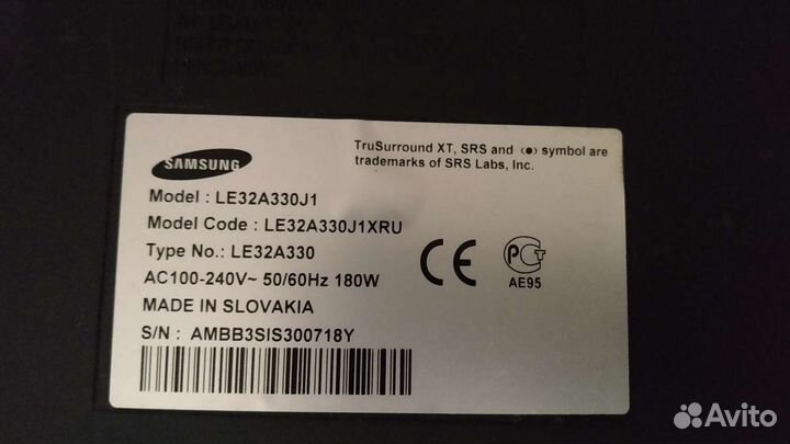 Платы от разных разбитых тв Samsung