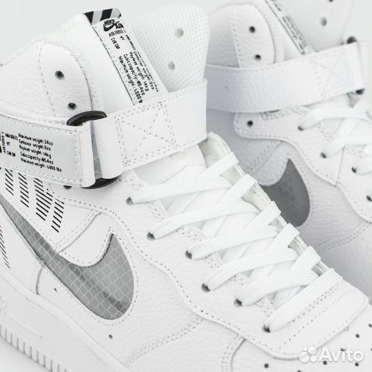 Nike Air Force 1 High Under Construction White