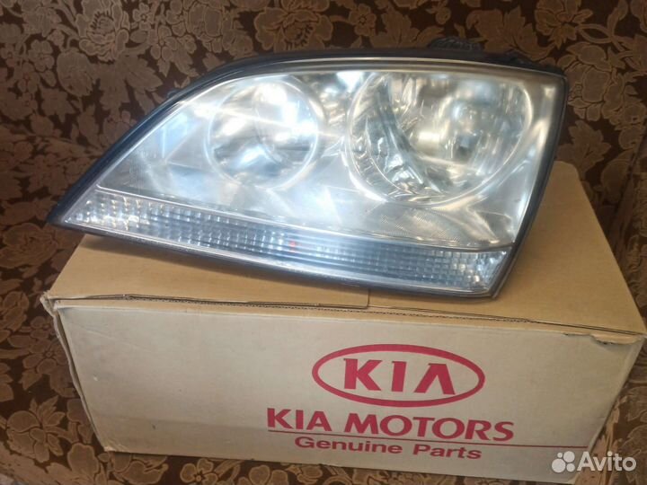 Фара kia sorento левая оригинал