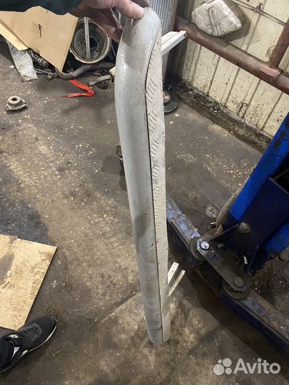 Защита порогов niva 2121, подножка,пороги