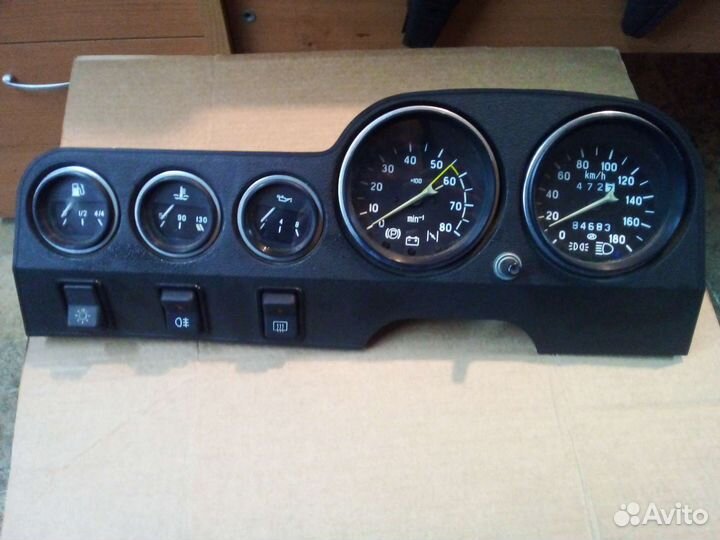 Приборная панельна ваз 2106 пробег 84683