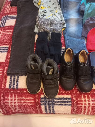 Одежда и обувь для мальчика 3-6 лет