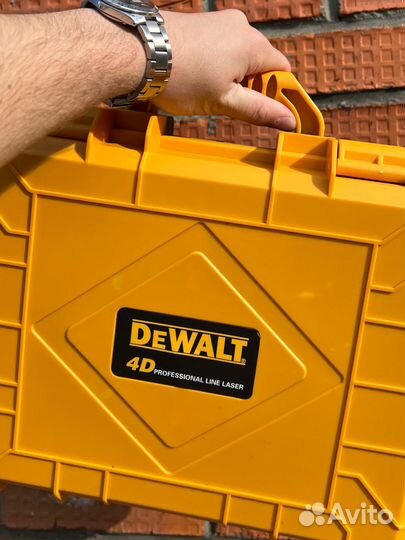 Лазерный уровень dewalt 4D нивелир 16 линий