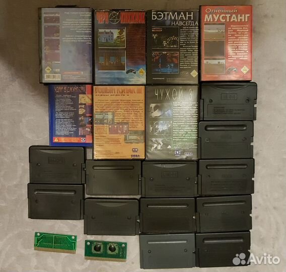 Sega картриджи для приставки