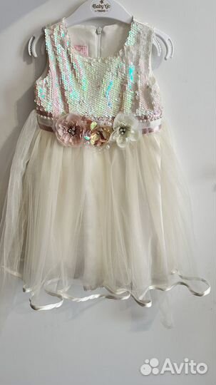 Платье для девочки 86 92