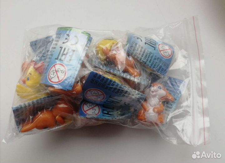 Киндер коллекция Зайцы цыплята Kidsworld