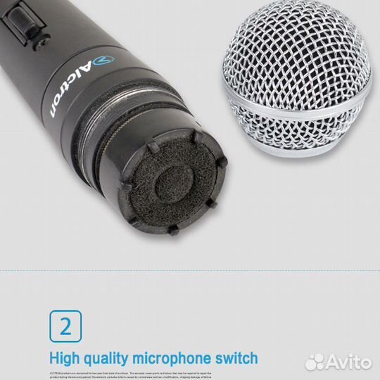 Alctron PM58S Микрофон динамический