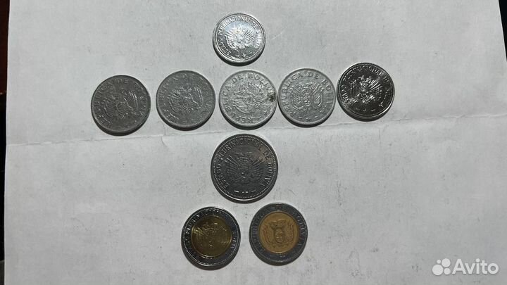 Монеты Боливия