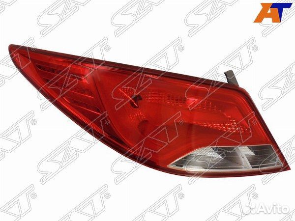 Фонарь задний hyundai solaris