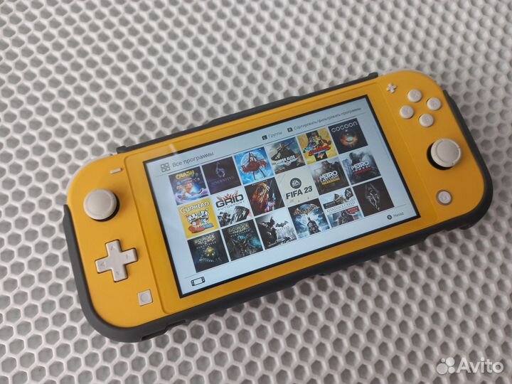 Nintendo switch lite прошитая 512гб