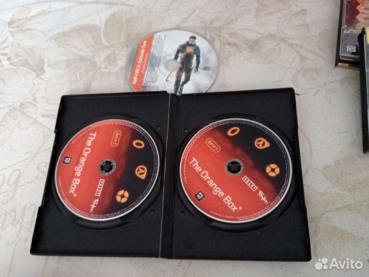 The orange box PS DVD