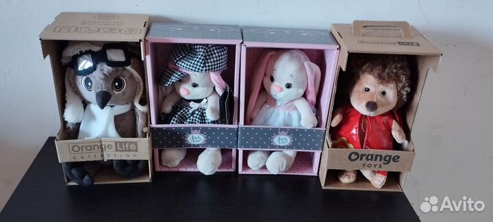 Мягкие игрушки новые