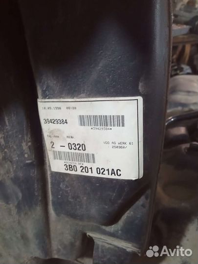 Бензобак на пассат б5